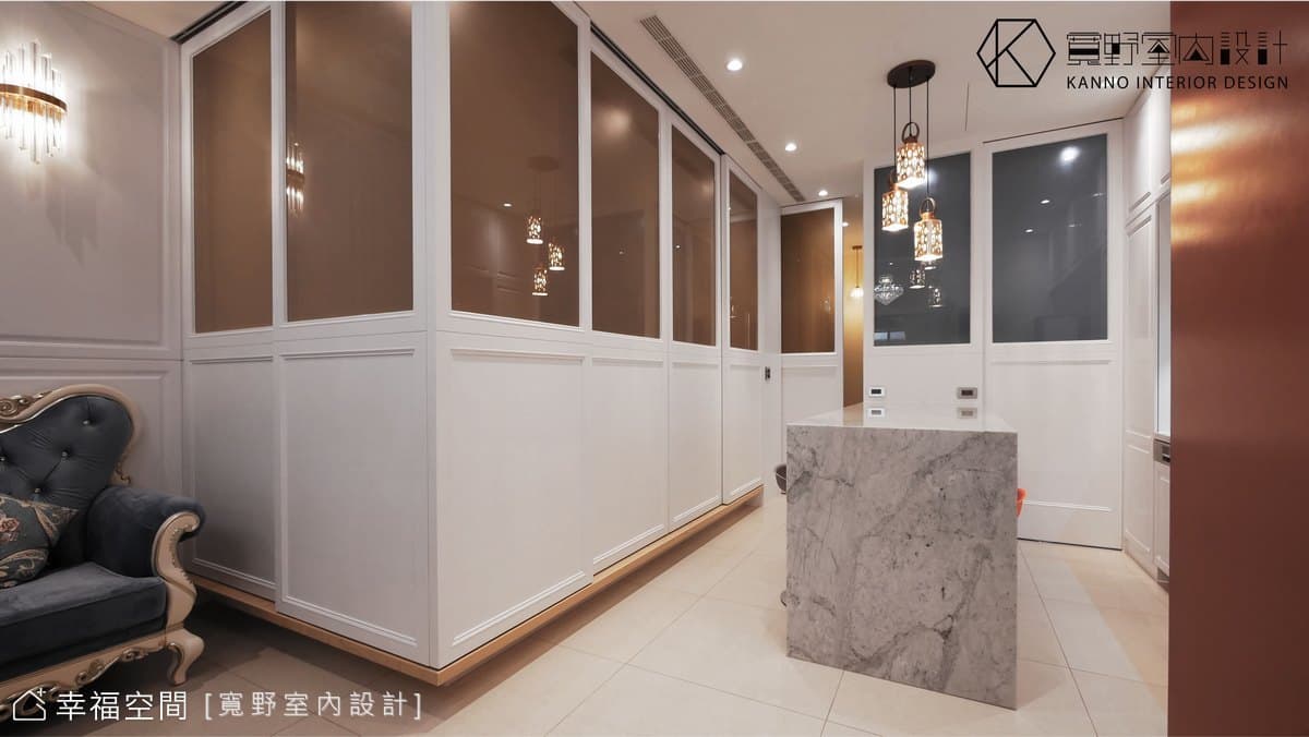 淡雅白潤簡約宅│新古典風│50坪
