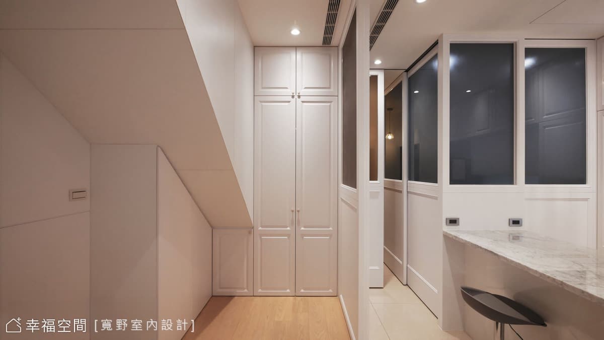 淡雅白潤簡約宅│新古典風│50坪
