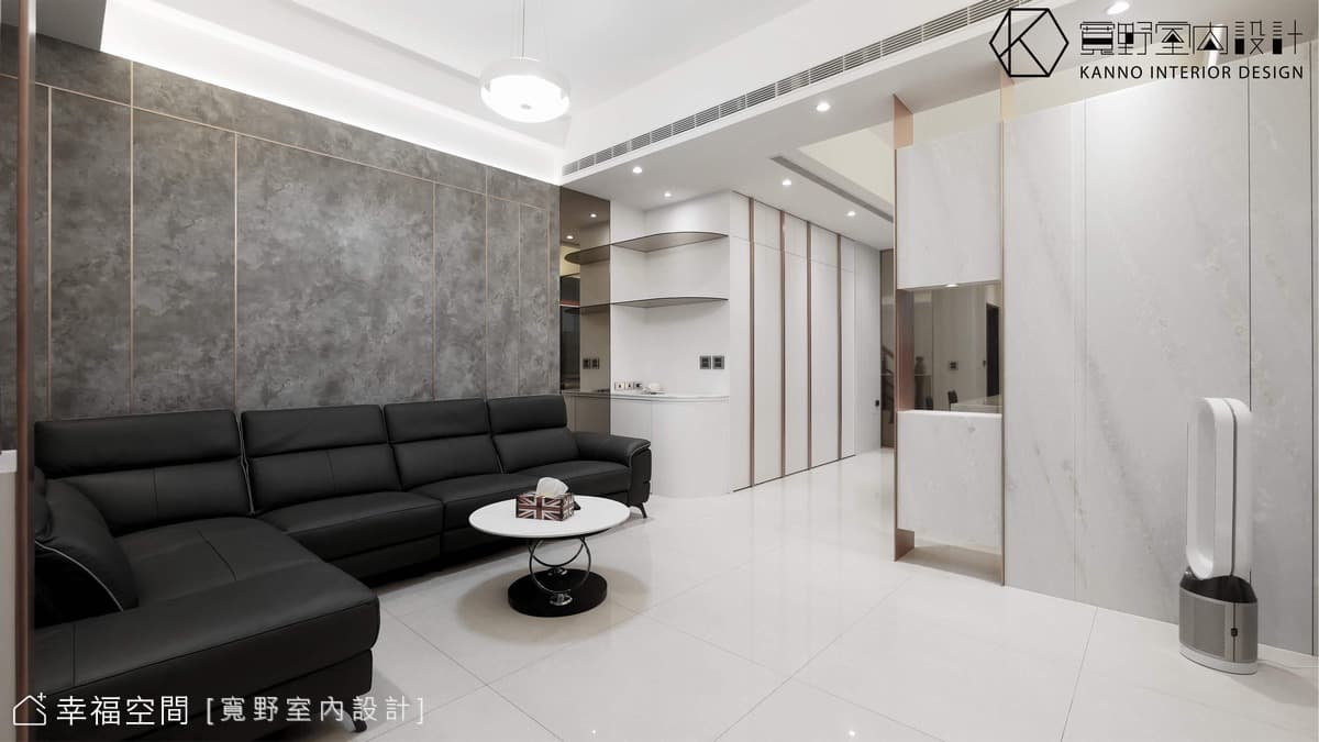 優雅微奢 玫瑰色浪漫|35坪