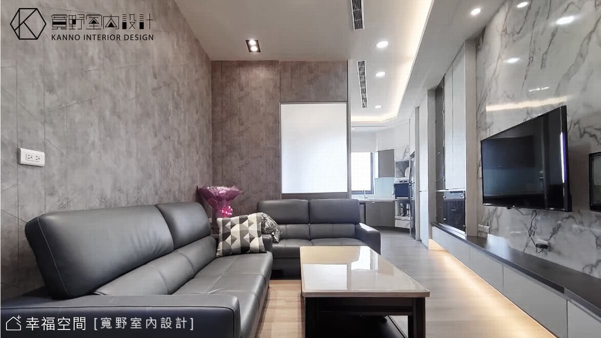 構築俐落現代風範│30坪