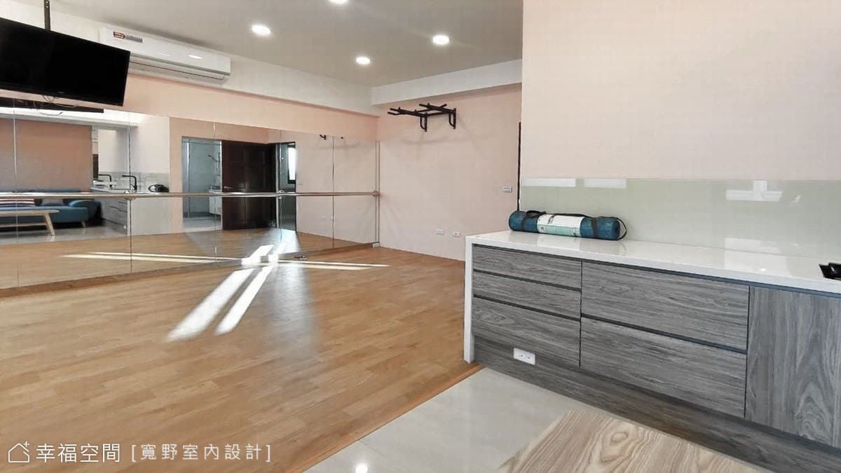 輕裹柔嫩粉 暈染浪漫高雅家景|現代風|100坪