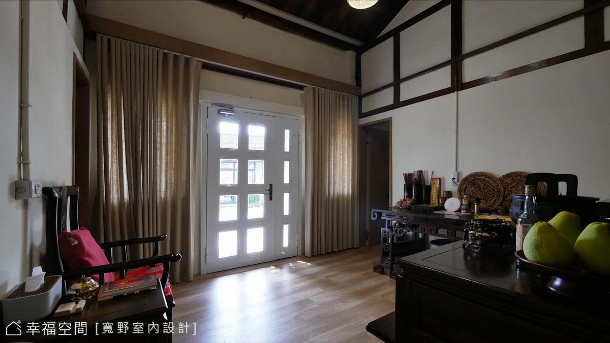 古典語彙敘寫舊屋翻新質樸生活感│50坪
