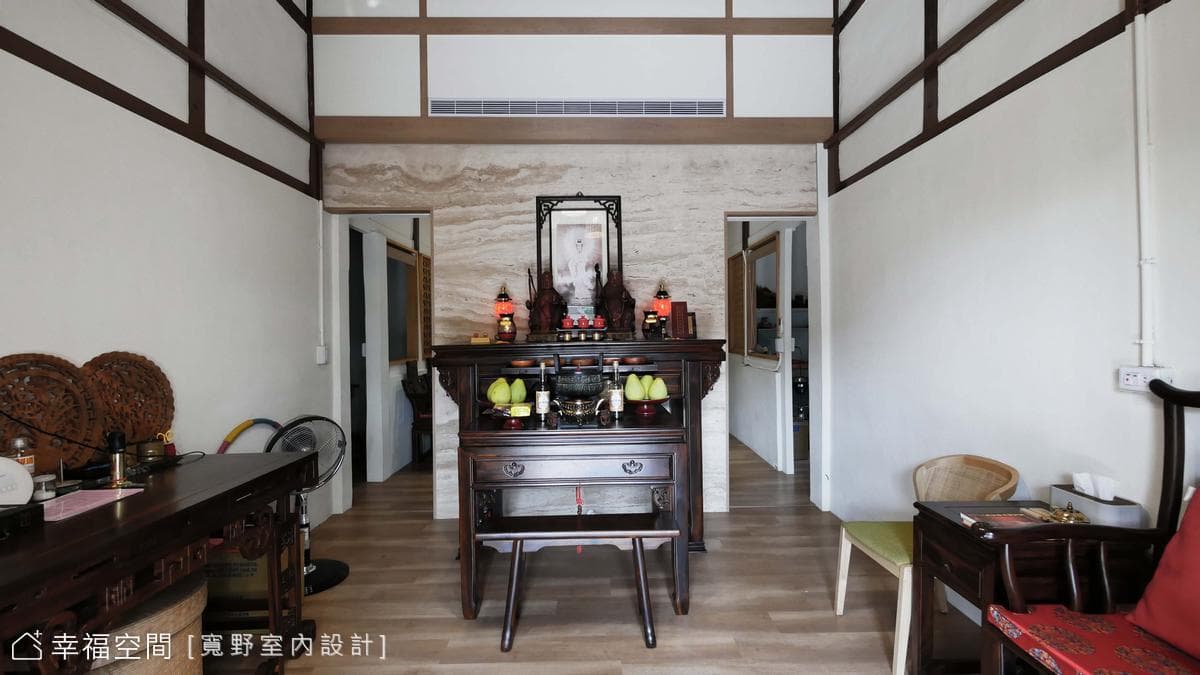 古典語彙敘寫舊屋翻新質樸生活感│50坪