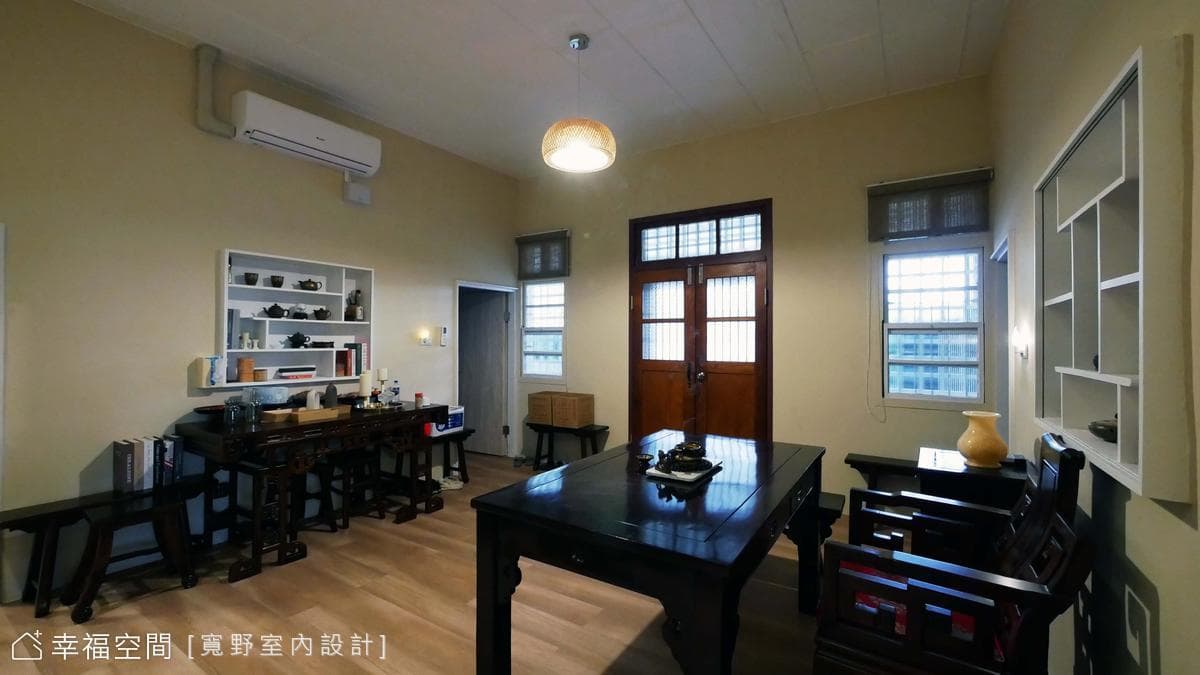 古典語彙敘寫舊屋翻新質樸生活感│50坪