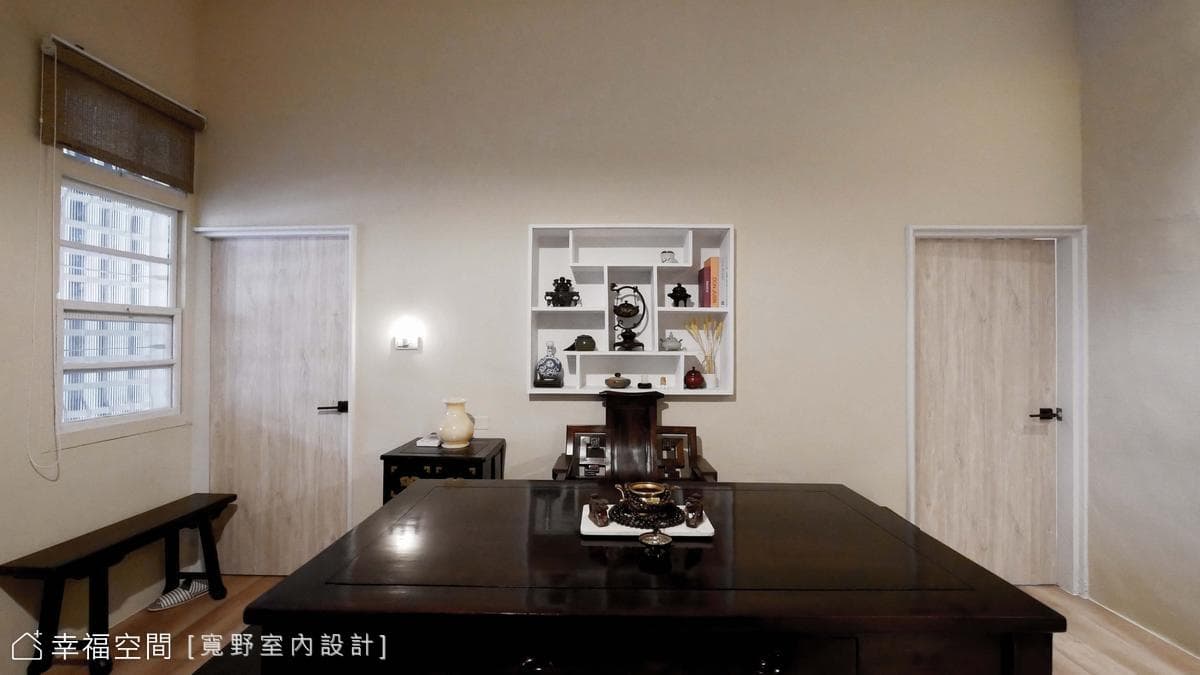 古典語彙敘寫舊屋翻新質樸生活感│50坪