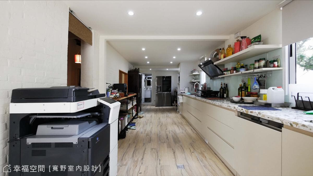 古典語彙敘寫舊屋翻新質樸生活感│50坪