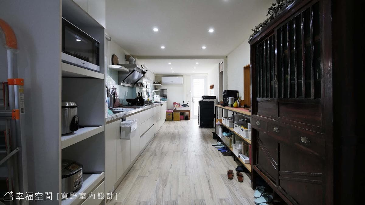 古典語彙敘寫舊屋翻新質樸生活感│50坪