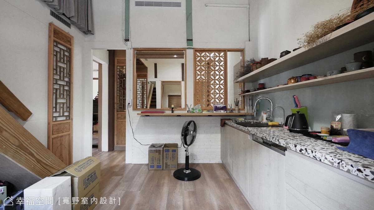 古典語彙敘寫舊屋翻新質樸生活感│50坪