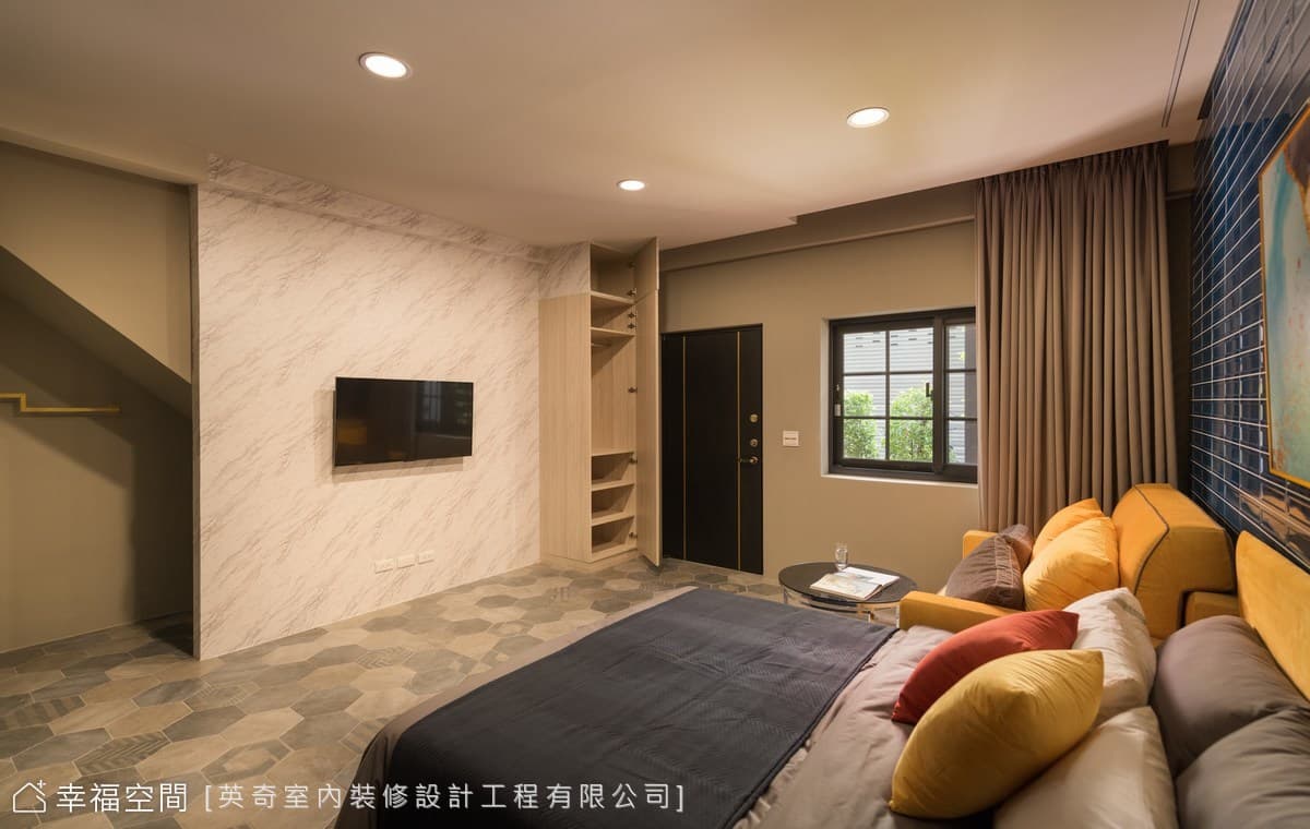 城市裡的森林暖屋|混搭風|38坪