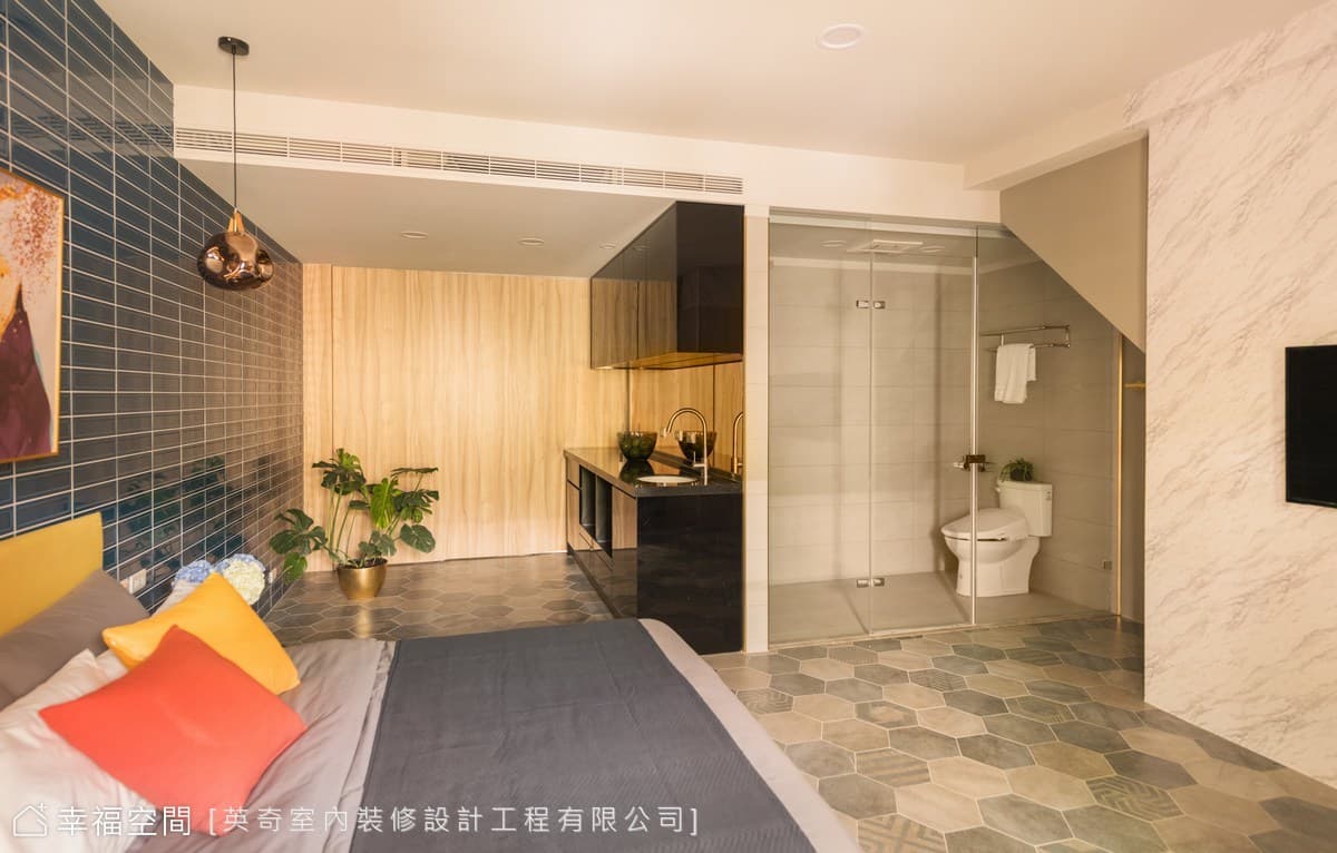 城市裡的森林暖屋|混搭風|38坪
