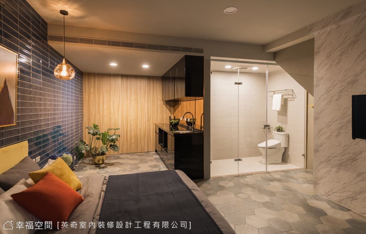 城市裡的森林暖屋|混搭風|38坪