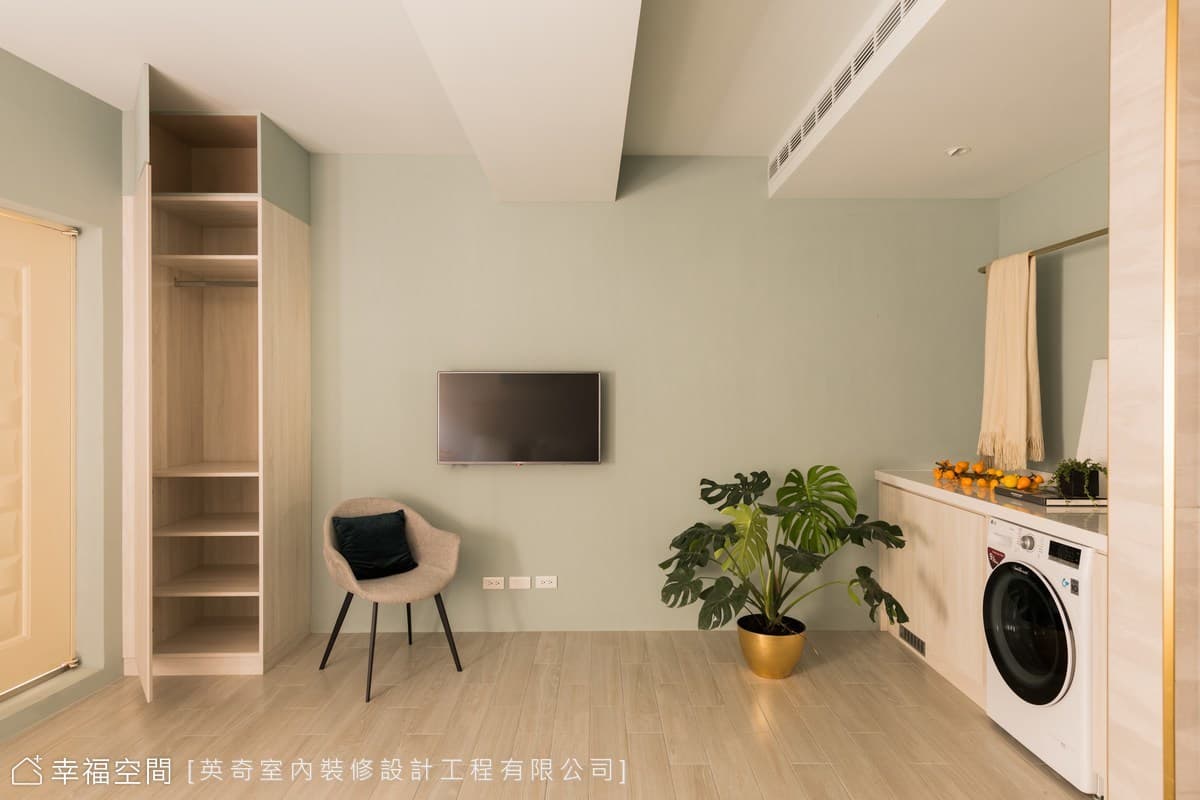 城市裡的森林暖屋|混搭風|38坪