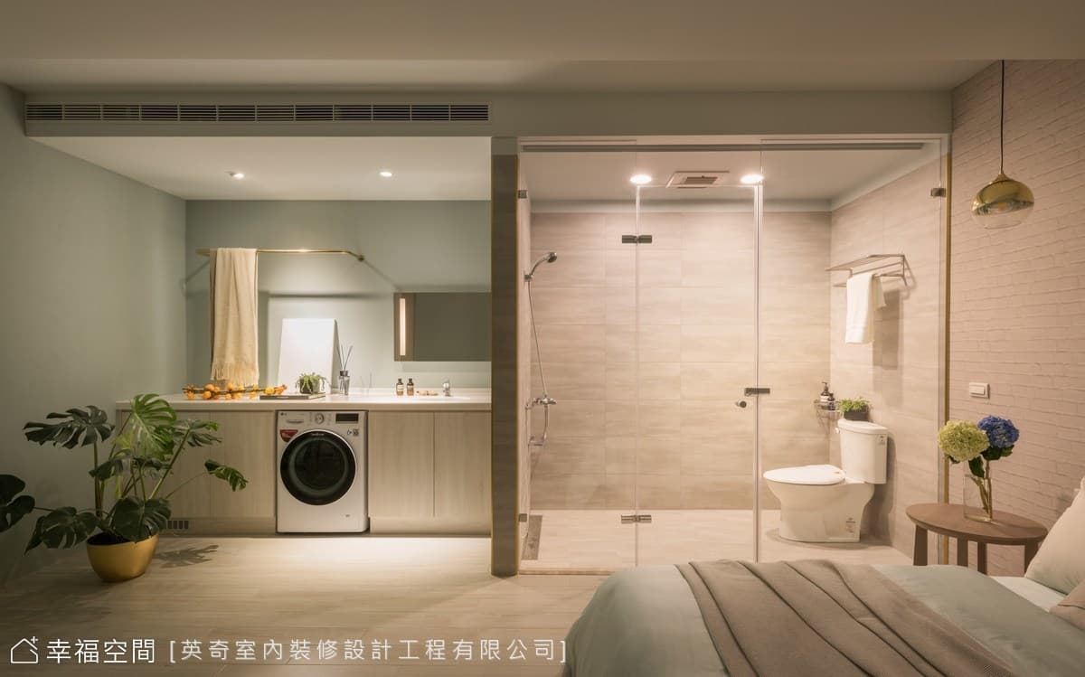 城市裡的森林暖屋|混搭風|38坪