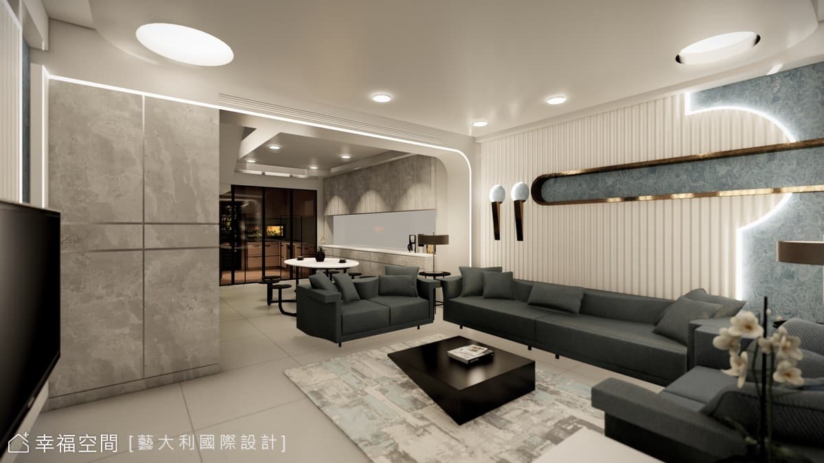 優雅知性現代透天質感宅│100坪