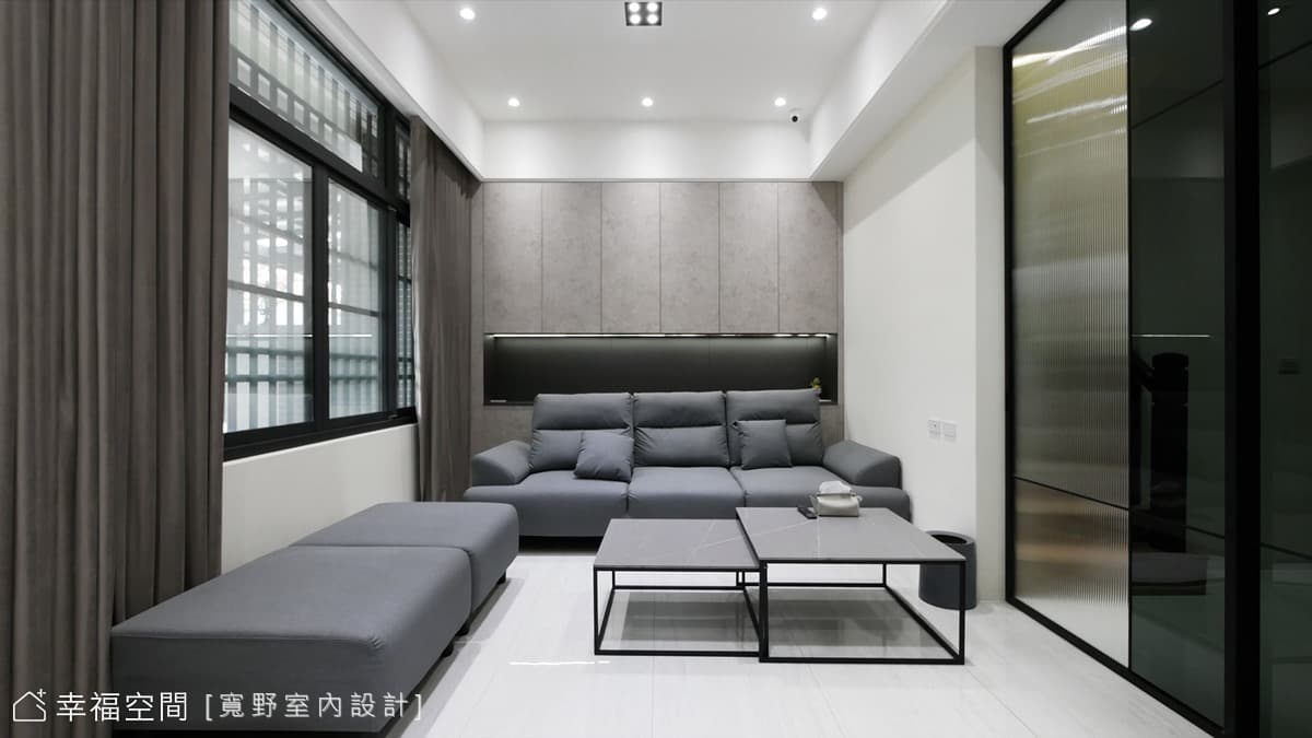 洗鍊質簡 光灰境域|現代風|50坪
