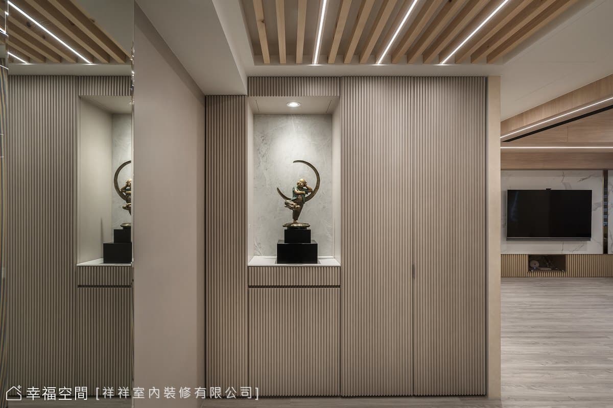 簡約雅致 木色馨境|簡約風|40坪