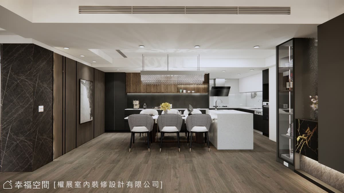 建構輕奢度假靜謐宅 樂享飯店式生活｜現代風｜70坪