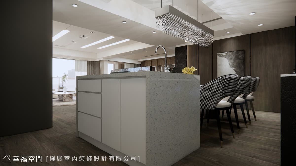 建構輕奢度假靜謐宅 樂享飯店式生活｜現代風｜70坪