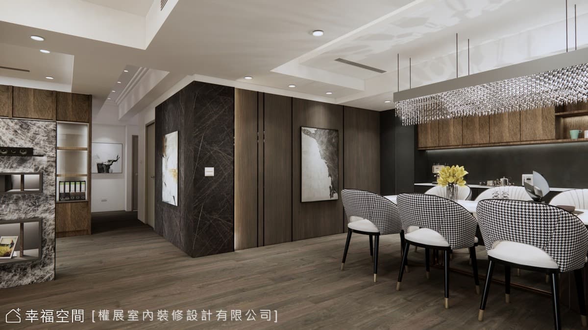建構輕奢度假靜謐宅 樂享飯店式生活｜現代風｜70坪