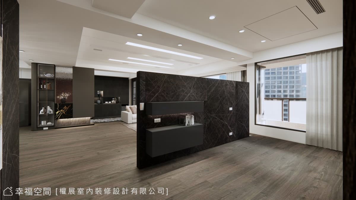 建構輕奢度假靜謐宅 樂享飯店式生活｜現代風｜70坪