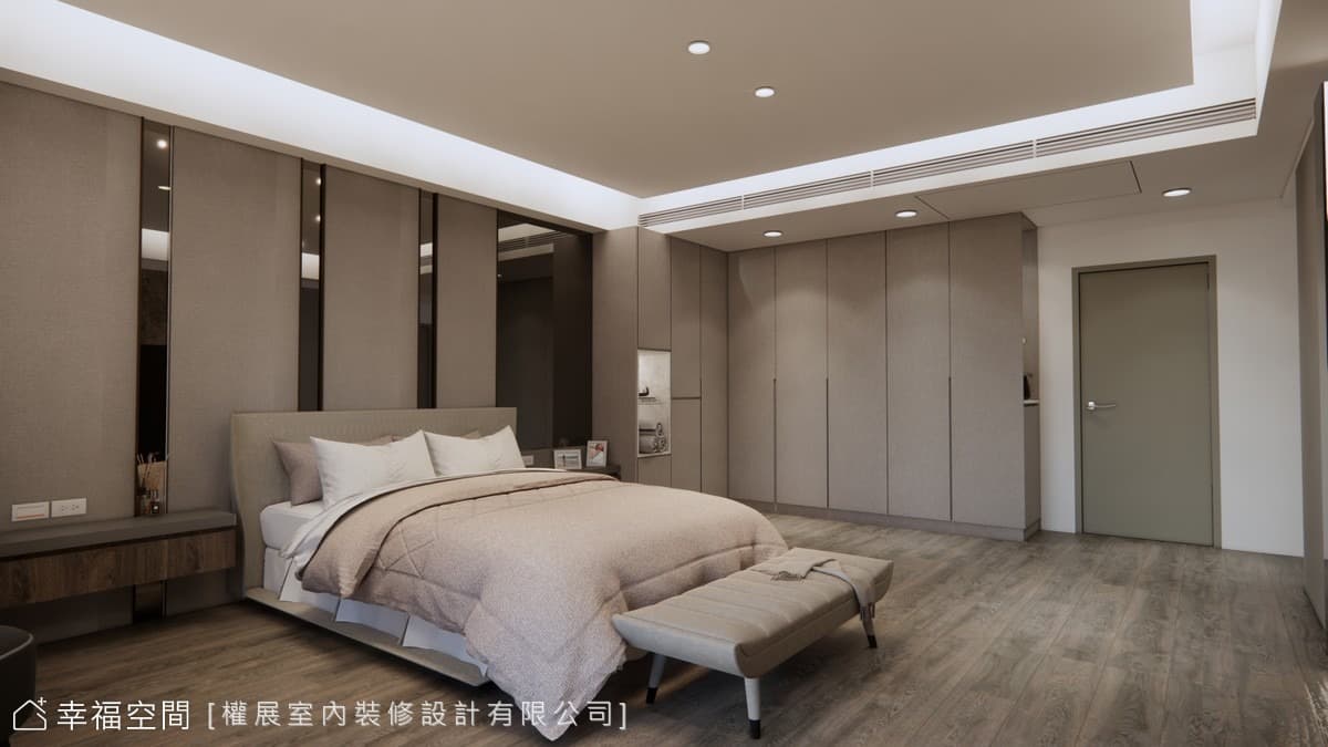 建構輕奢度假靜謐宅 樂享飯店式生活｜現代風｜70坪