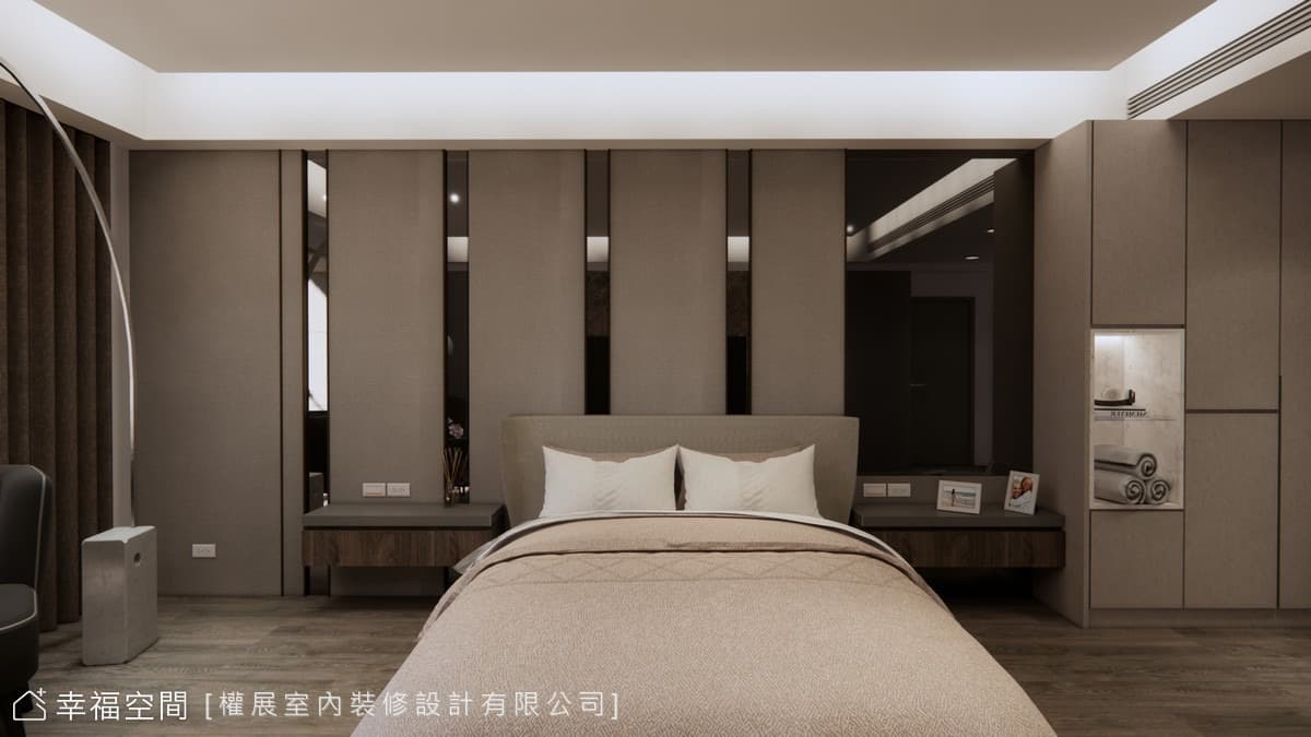 建構輕奢度假靜謐宅 樂享飯店式生活｜現代風｜70坪