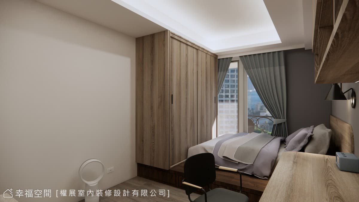 建構輕奢度假靜謐宅 樂享飯店式生活｜現代風｜70坪