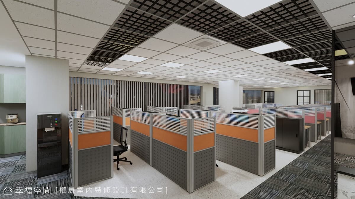 高效人性化辦公室設計 傳達企業理念│現代風│140坪