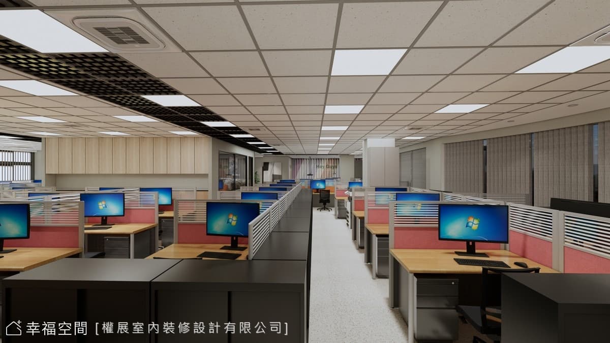 高效人性化辦公室設計 傳達企業理念│現代風│140坪