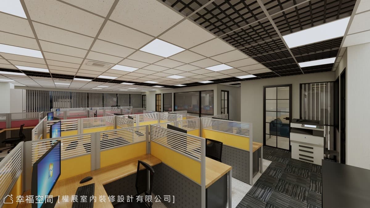 高效人性化辦公室設計 傳達企業理念│現代風│140坪