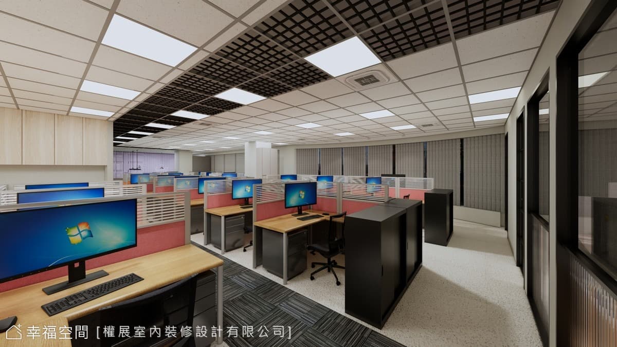 高效人性化辦公室設計 傳達企業理念│現代風│140坪