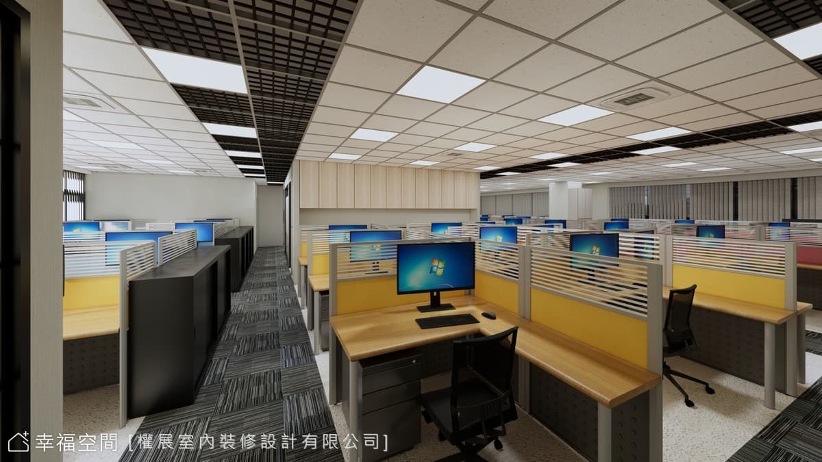 高效人性化辦公室設計 傳達企業理念│現代風│140坪