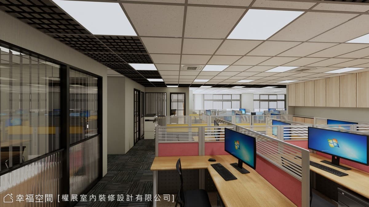 高效人性化辦公室設計 傳達企業理念│現代風│140坪