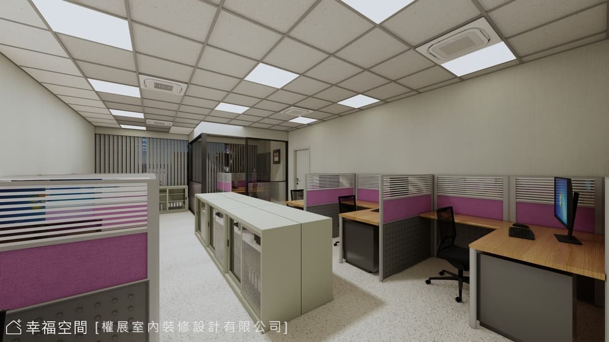 高效人性化辦公室設計 傳達企業理念│現代風│140坪