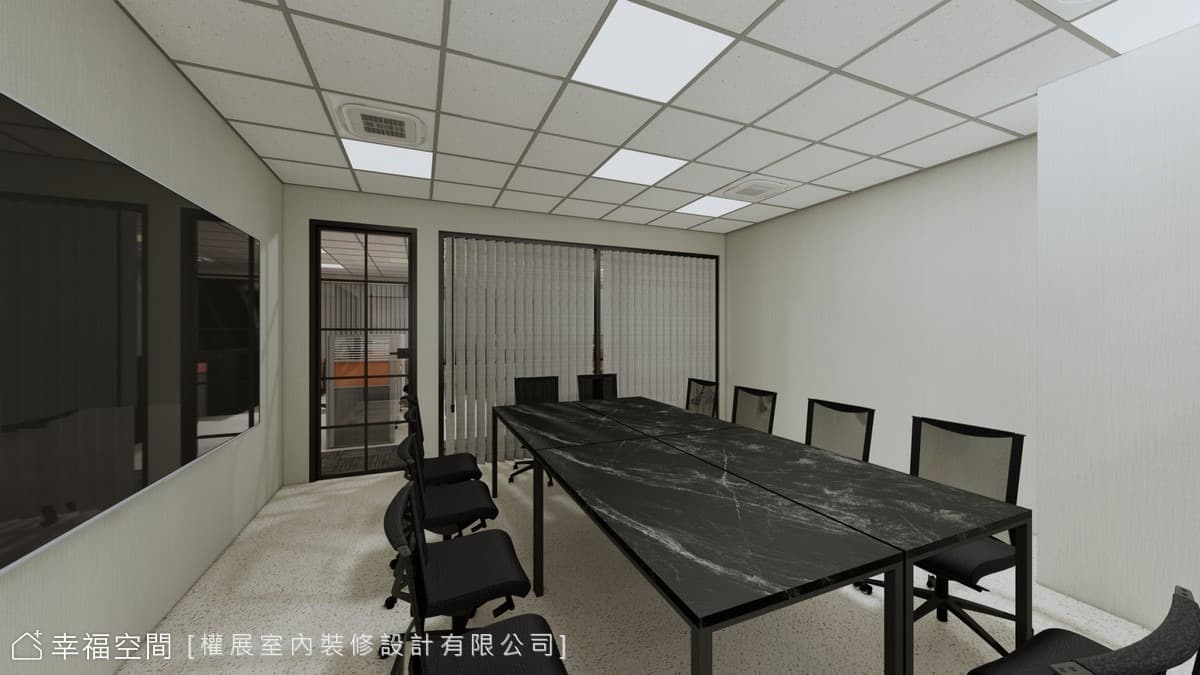高效人性化辦公室設計 傳達企業理念│現代風│140坪