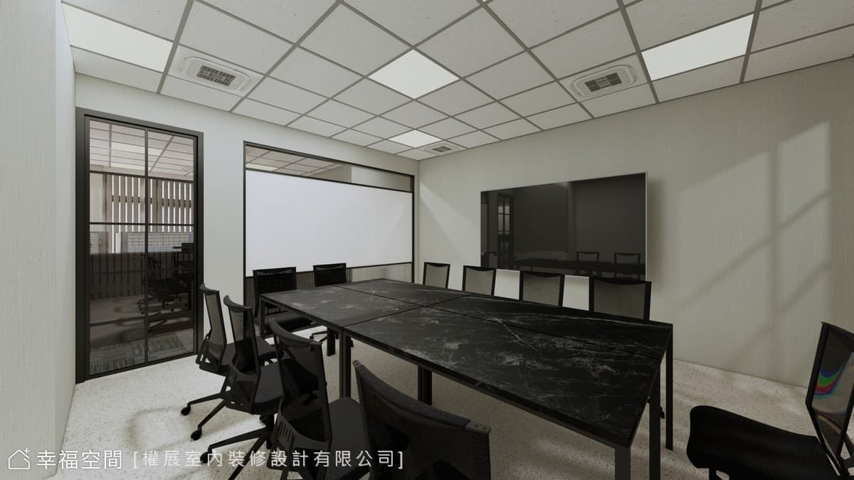 高效人性化辦公室設計 傳達企業理念│現代風│140坪