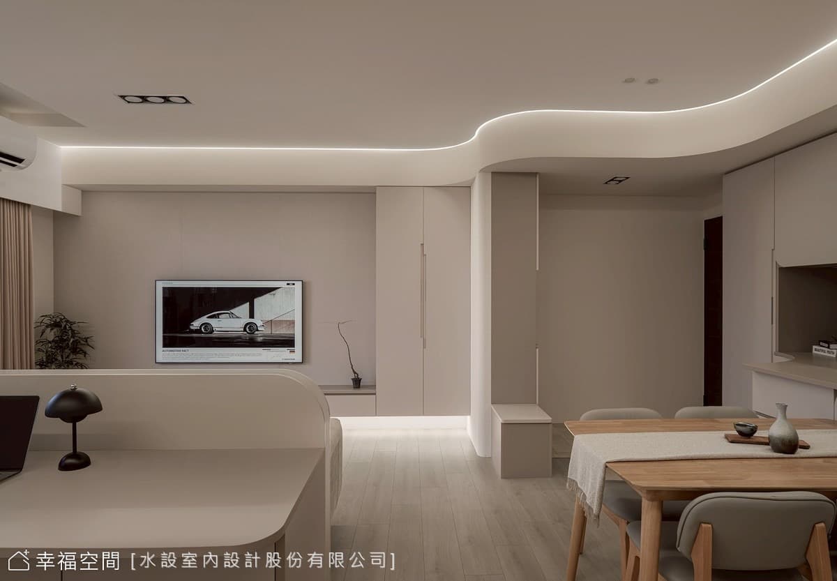 北歐奶茶風 刻畫溫暖生活質地│21坪