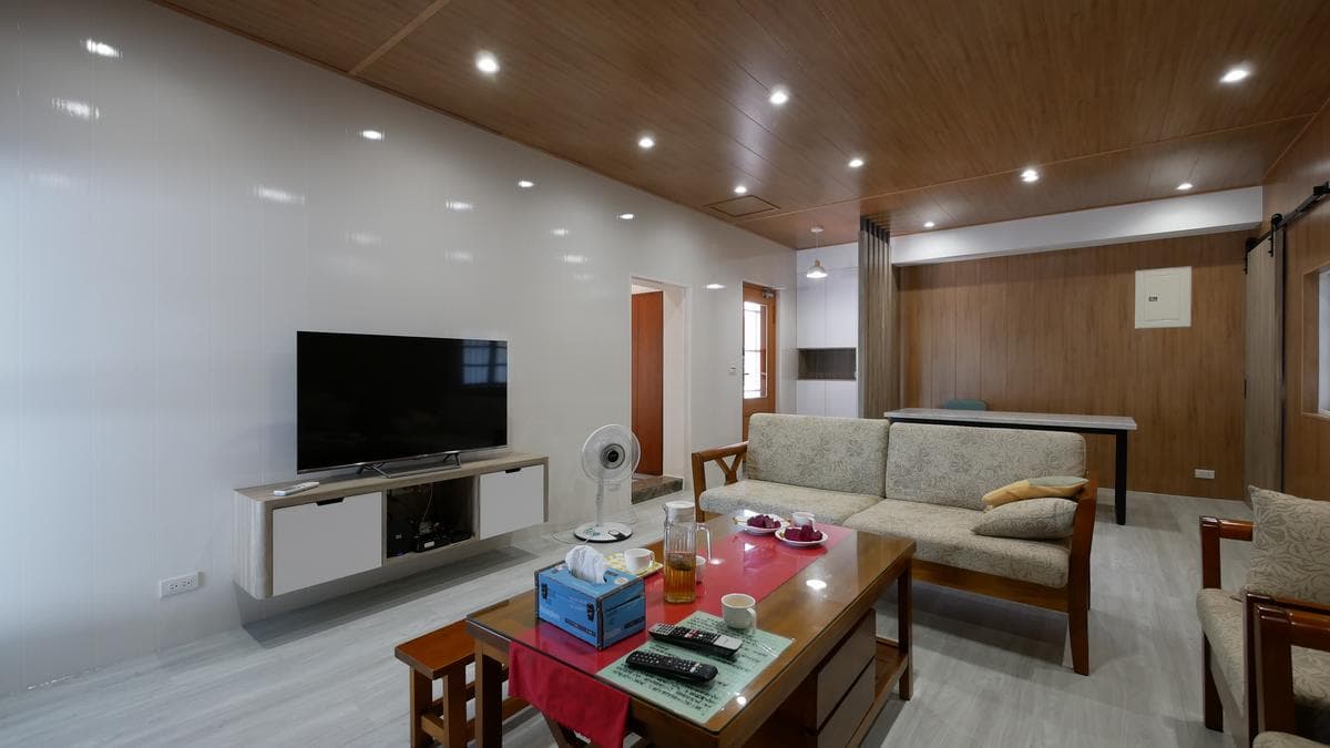 老屋翻新古典風新宅│100坪
