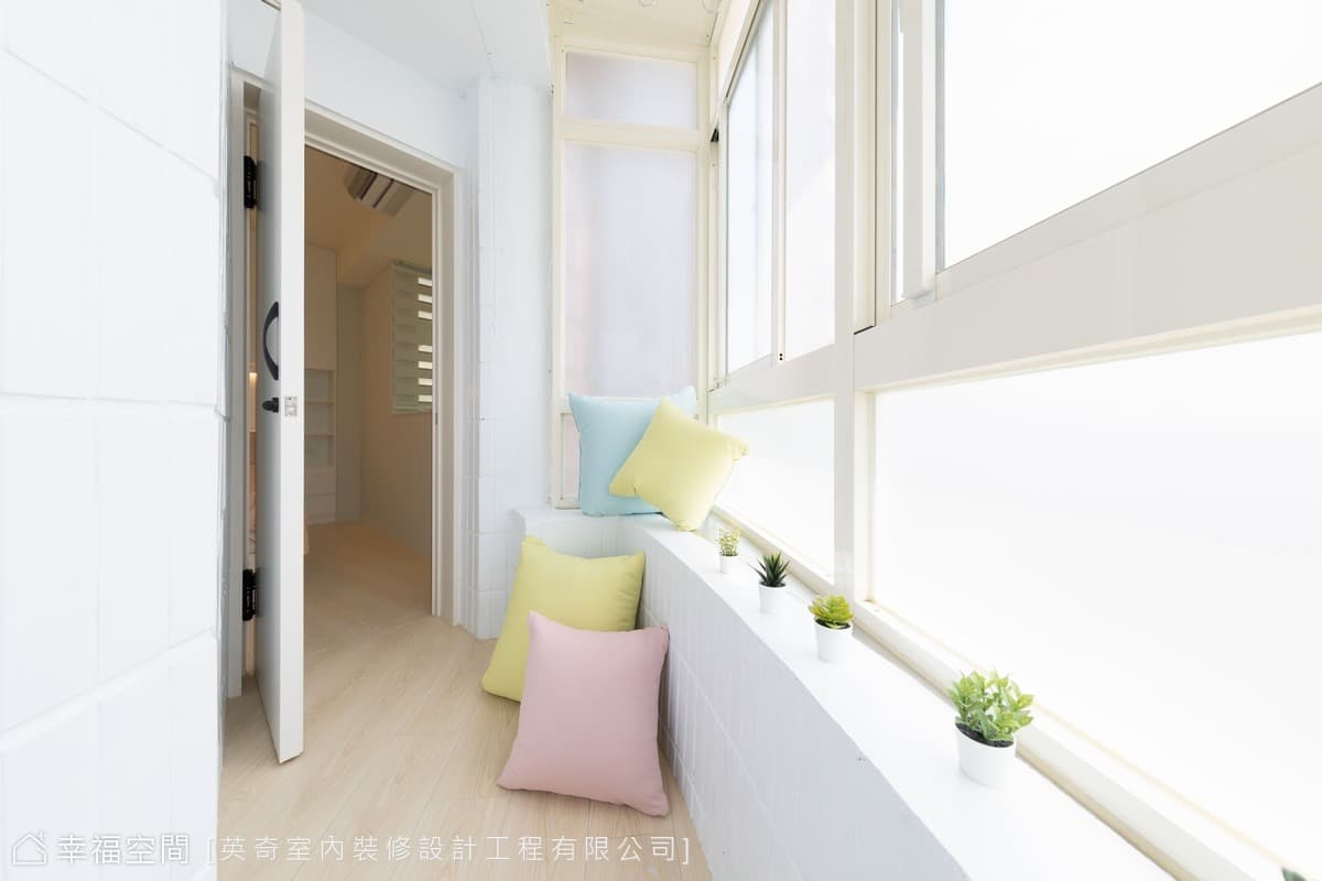 色調與機能並存  邂逅圓弧之下的溫柔家景|40坪