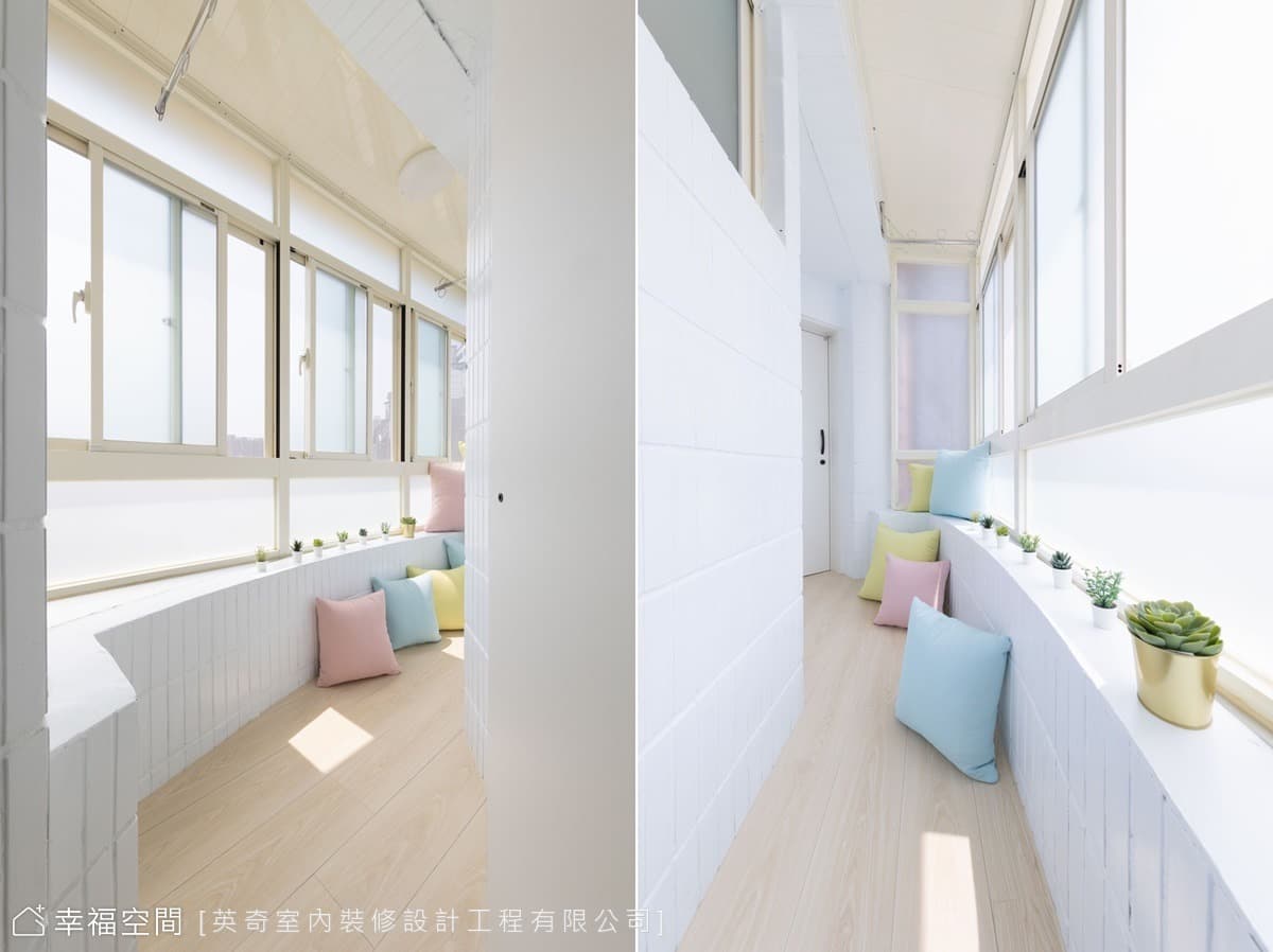 色調與機能並存  邂逅圓弧之下的溫柔家景|40坪