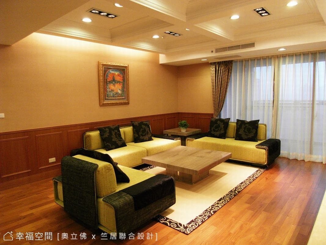 輕古典英風敞朗居｜現代風｜50坪