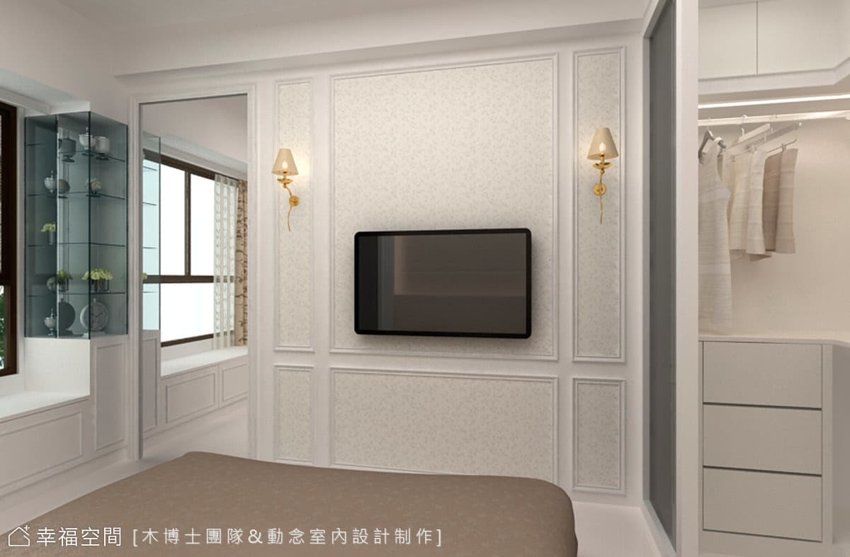 主臥電視牆