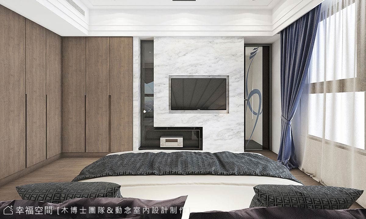 主臥電視牆