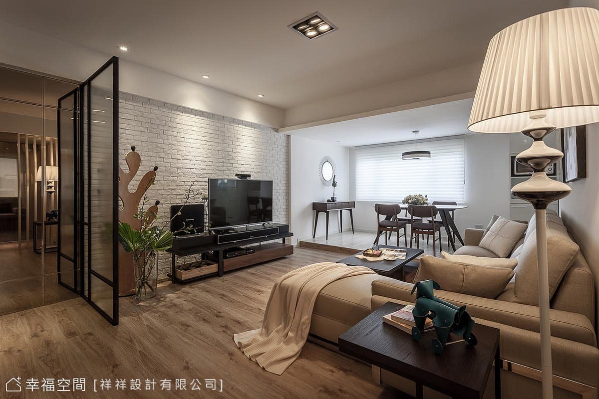 捨棄舊裝潢 老屋重獲明亮新生