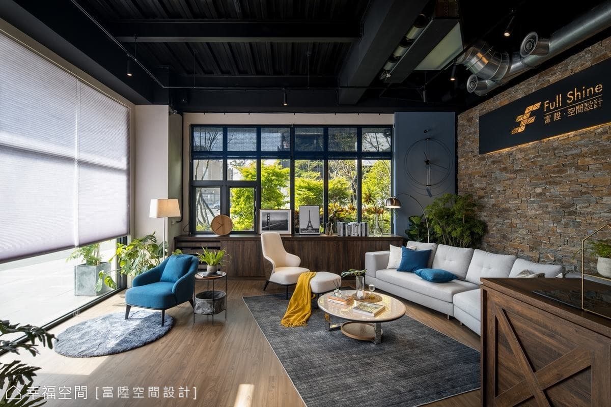 輕工業風的敘事空間｜15坪