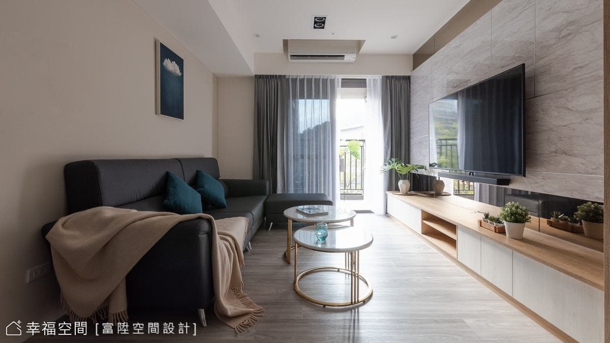 築夢 形隨機能而生|現代風、混搭風|46坪|3房、2廳、2衛