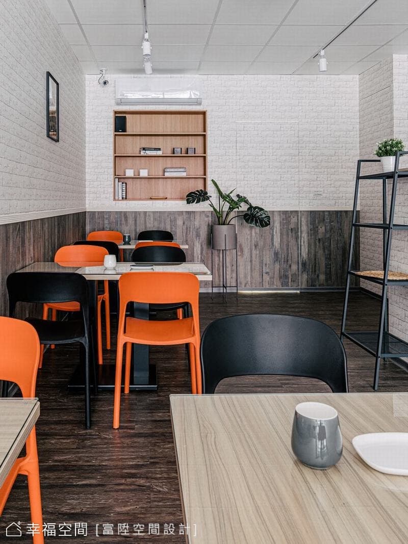 向陽小鎮 阿茂的早餐店｜現代風、混搭風｜20坪