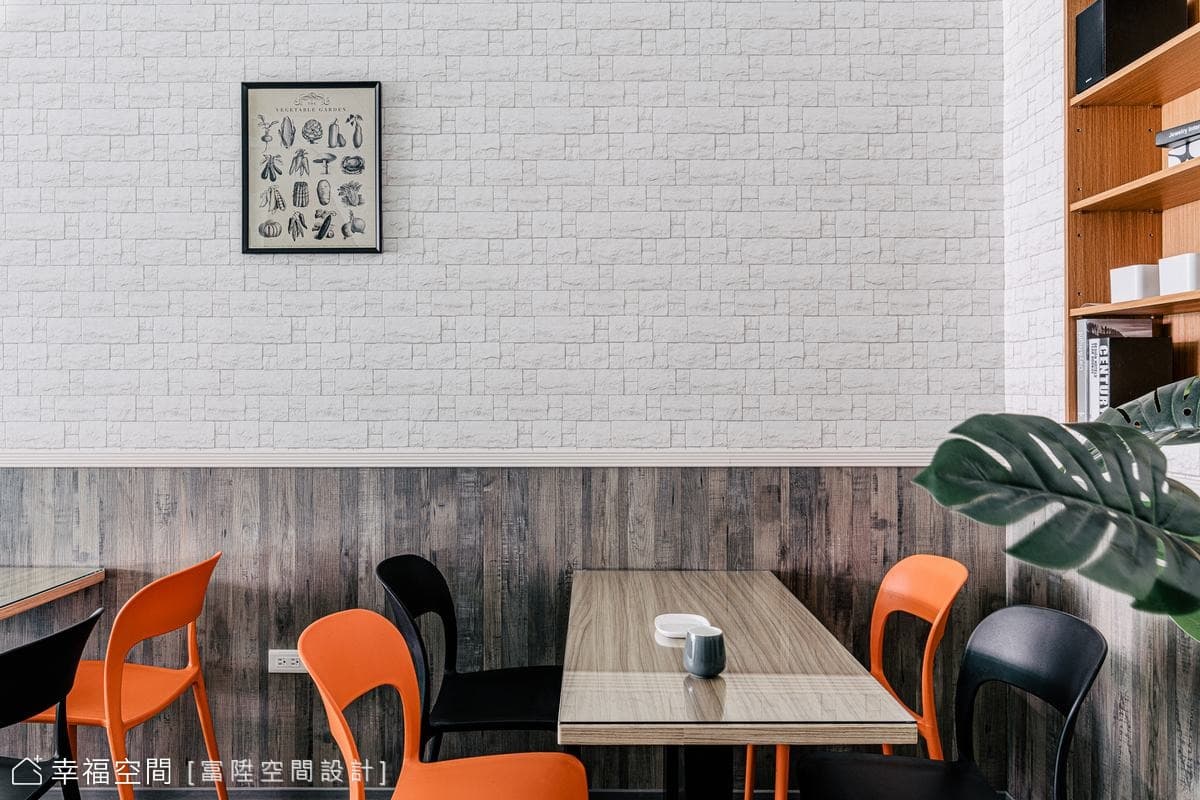 向陽小鎮 阿茂的早餐店｜現代風、混搭風｜20坪