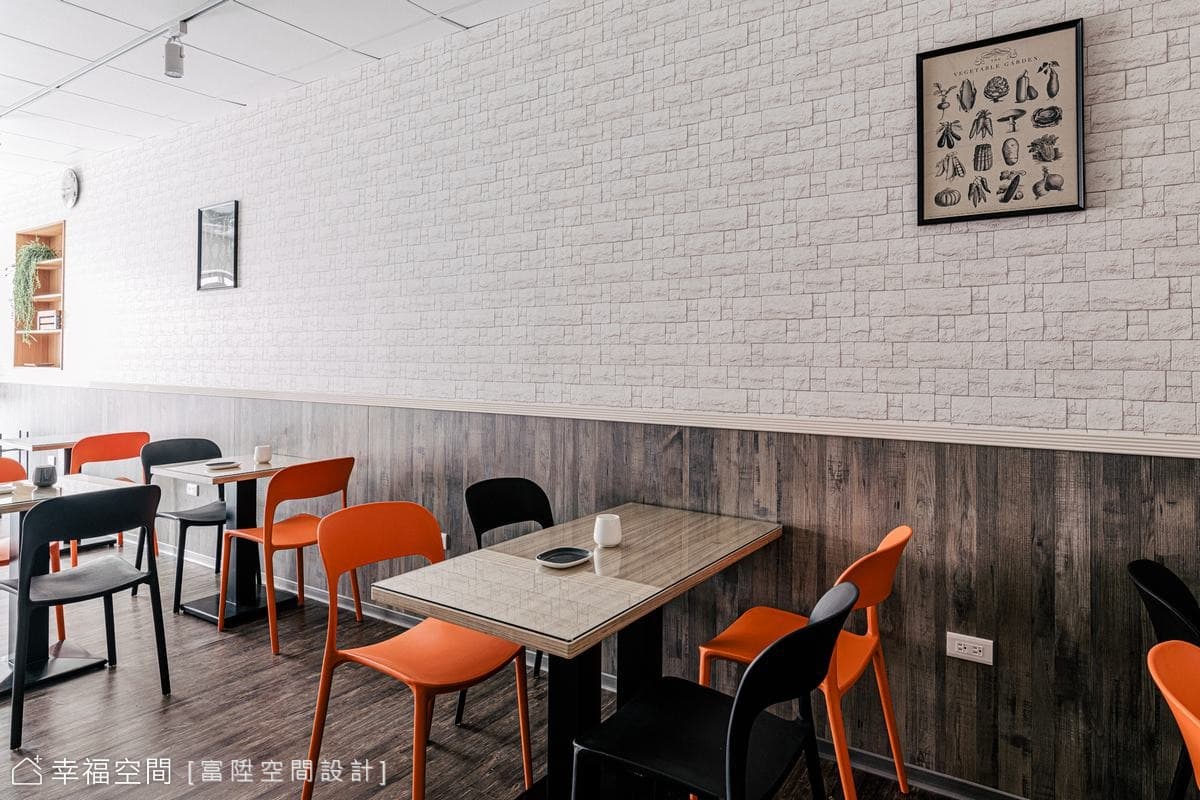 向陽小鎮 阿茂的早餐店｜現代風、混搭風｜20坪