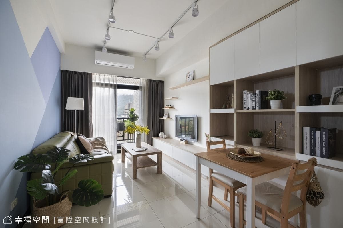 過的好，是因為你讓自己看見了美好｜北歐風、現代風｜25坪｜2房、2廳、1衛